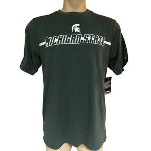 Colosseum Men's Michigan State Spartans Green T-shirt NCAA New